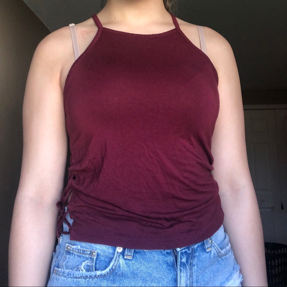 Halter tank top